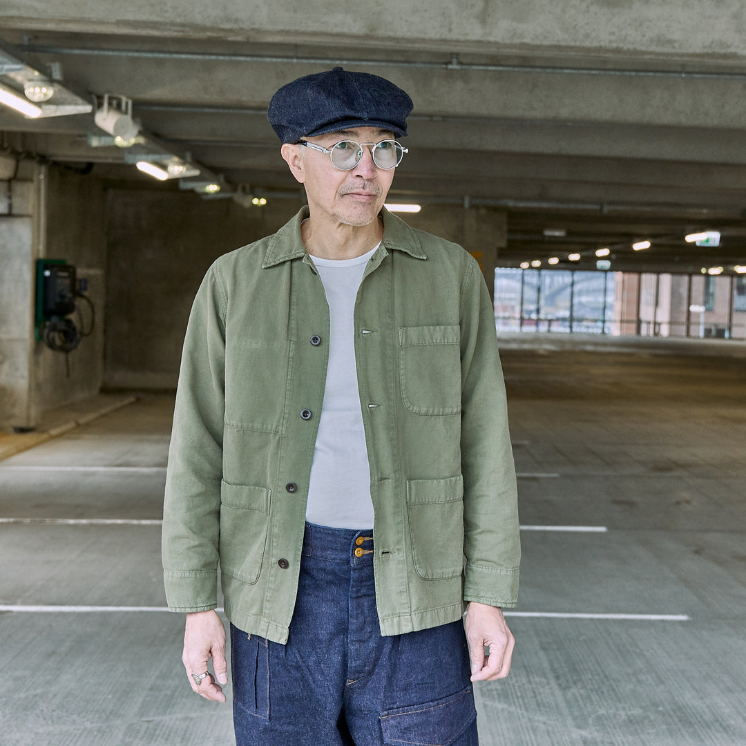 Nigel Cabourn - Flatcap Blue Denim