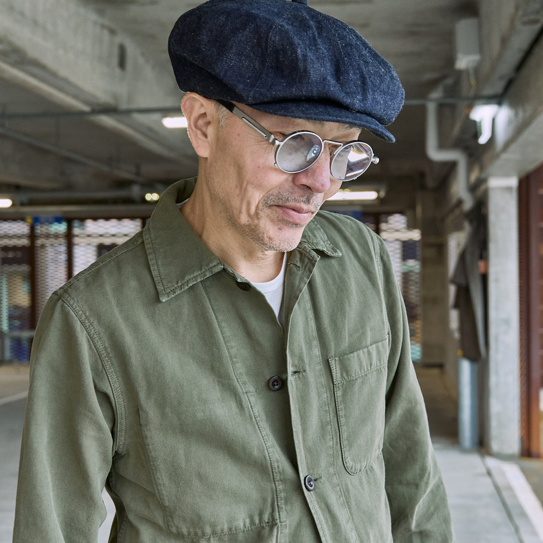 Nigel Cabourn - Flatcap Blue Denim