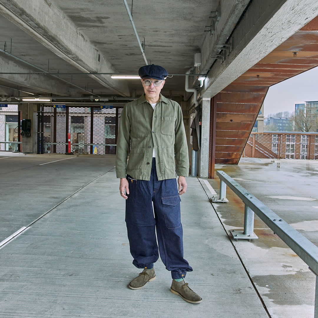 Nigel Cabourn - BRITISH ARMY PANT LOOSE DENIM BLUE