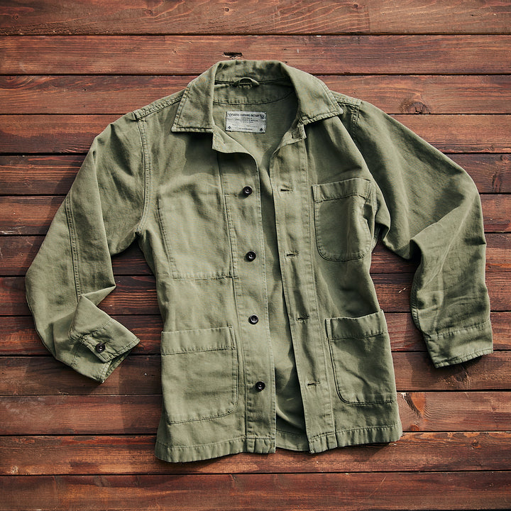 CHESAPEAKE'S - Jakke/overshirt - "St. Malo" - Army grøn