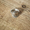 SILVER RING - Silver 5 cent Ring"Tails - Buffalo
