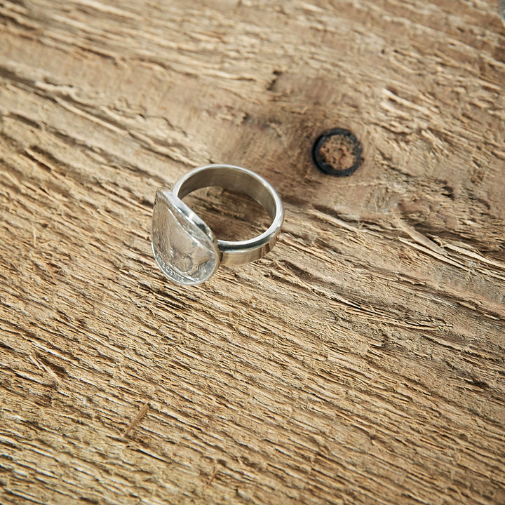 SILVER RING - Silver 5 cent Ring"Tails - Buffalo