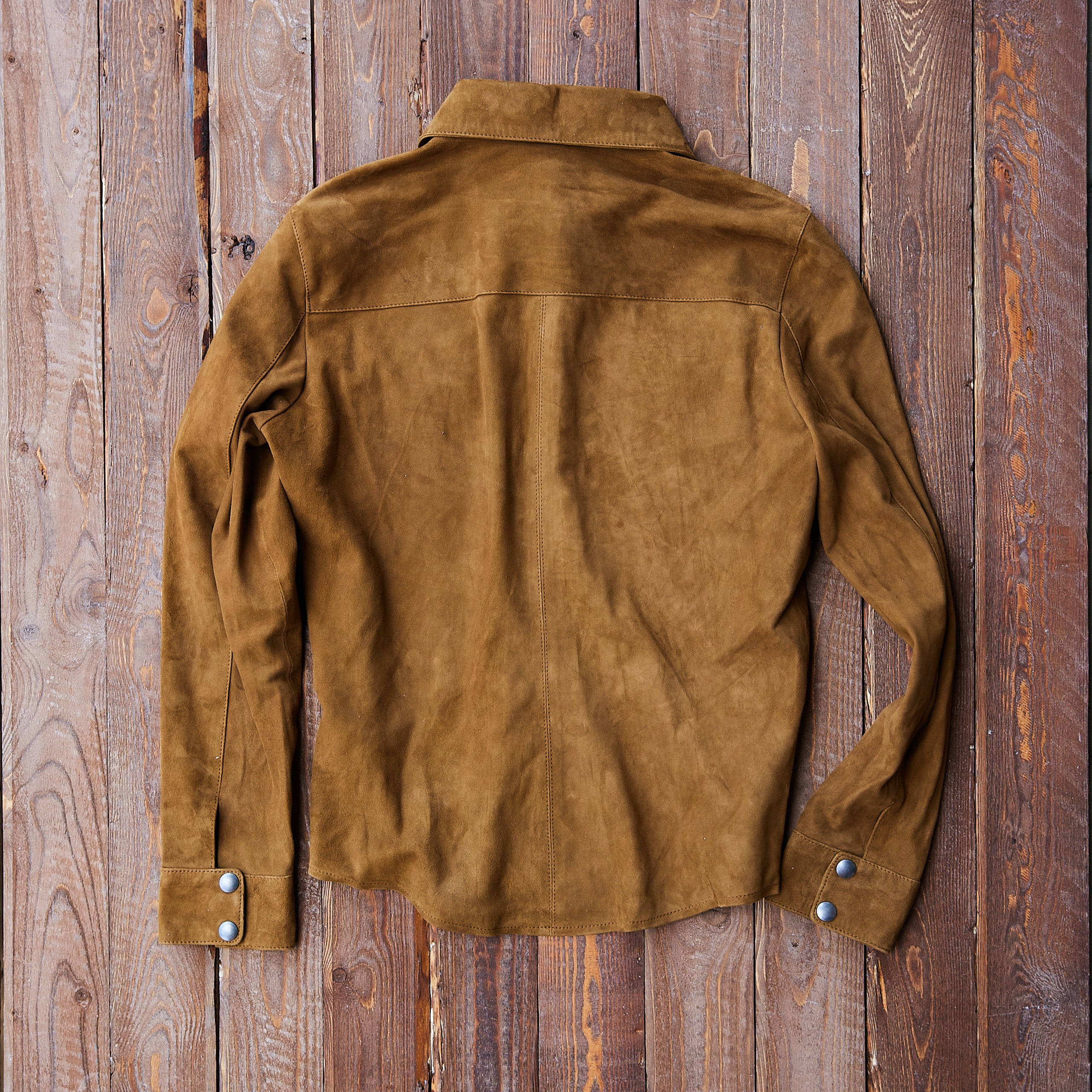 Iron & Resin - Rough Neck Shirt - Goat Suede