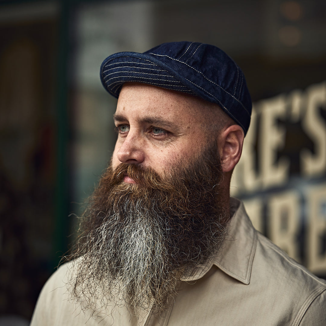 Hen's Teeth - Denim Cap - Blue