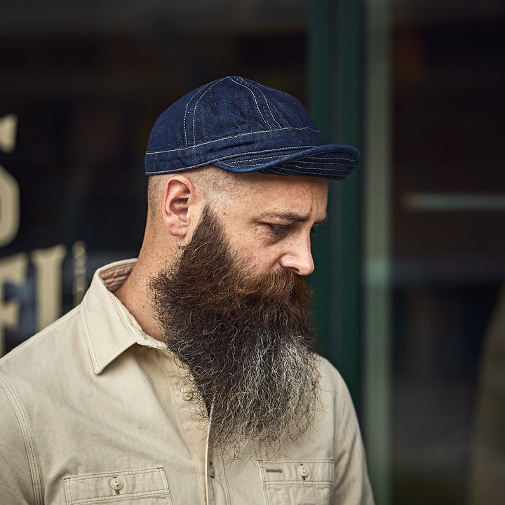 Hen's Teeth - Denim Cap - Blue