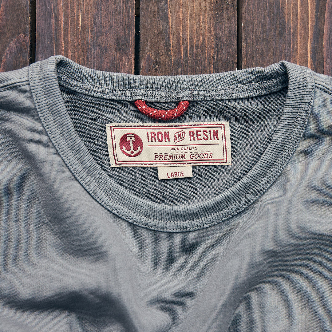 Iron & Resin - Hightide Crewneck - Charcoal GRAY