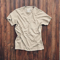 Iron & Resin - Faded Pocket Tee - Natural