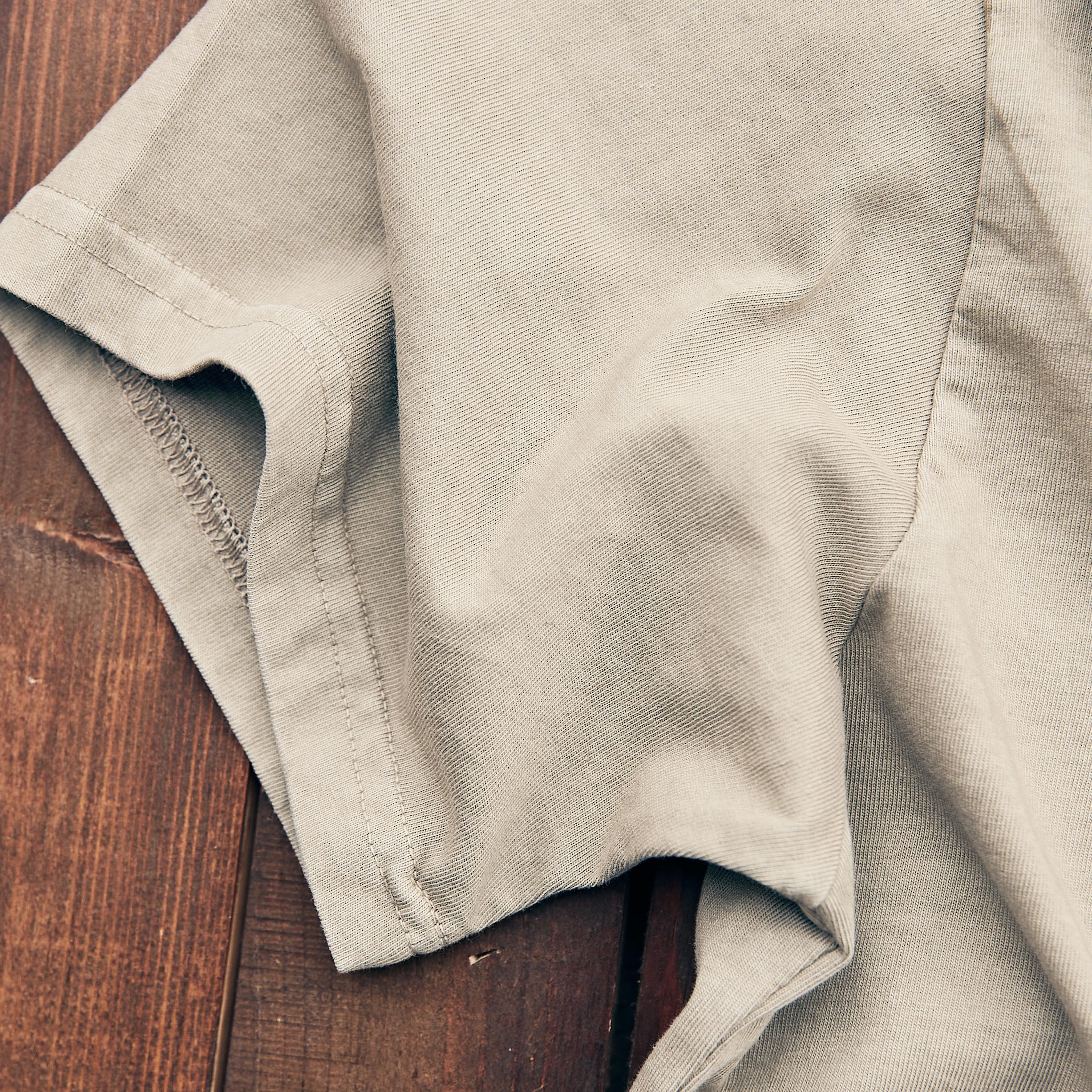 Iron & Resin - Faded Pocket Tee - Natural