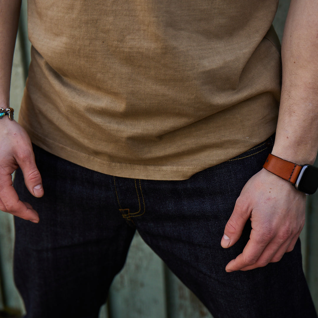 Iron & Resin - Faded Pocket Tee - Bronze