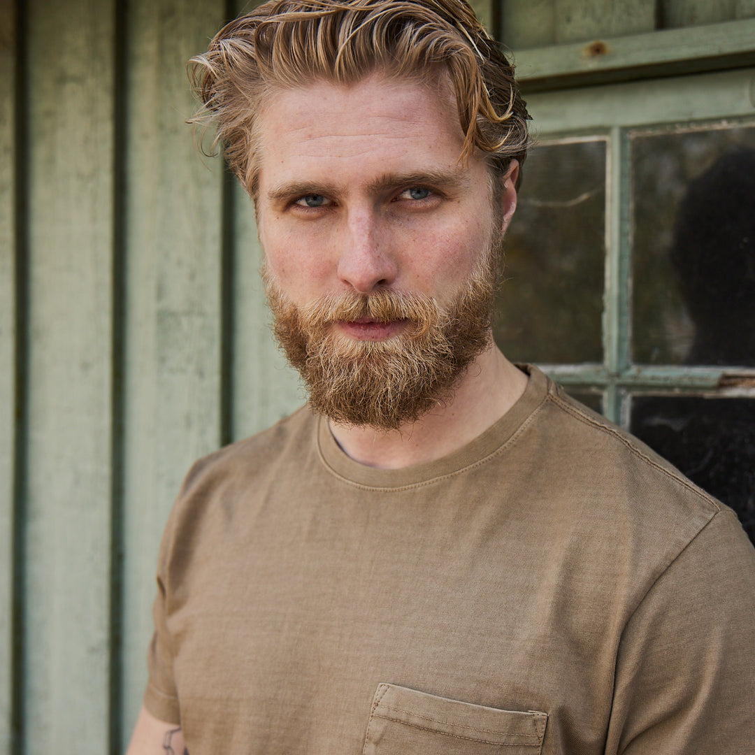 Iron & Resin - Faded Pocket Tee - Bronze