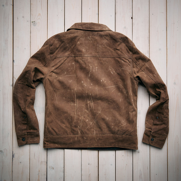 Iron & Resin - The Mechanic Oiled Canvas Jacket - Tan