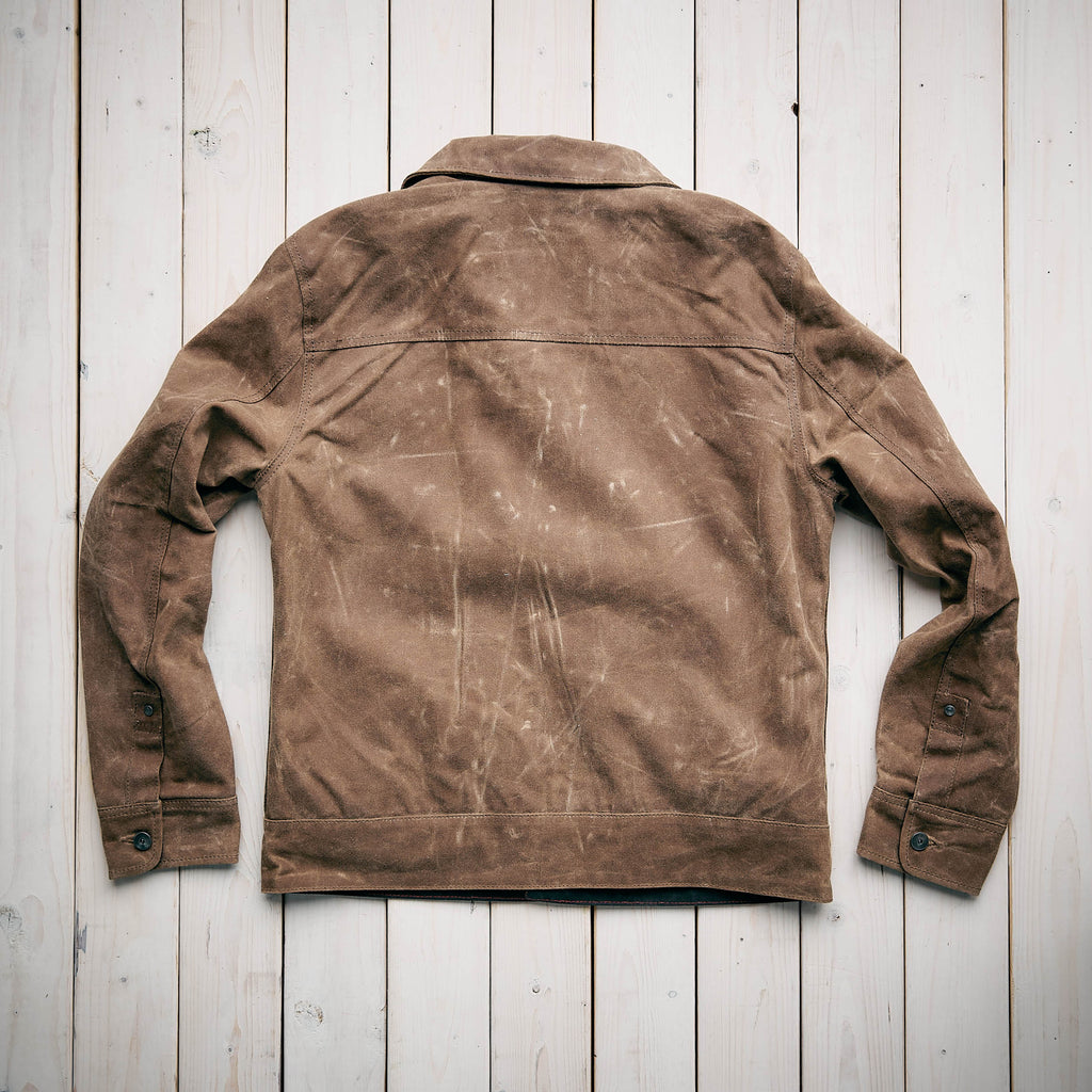 Iron & Resin - The Mechanic Oiled Canvas Jacket - Tan