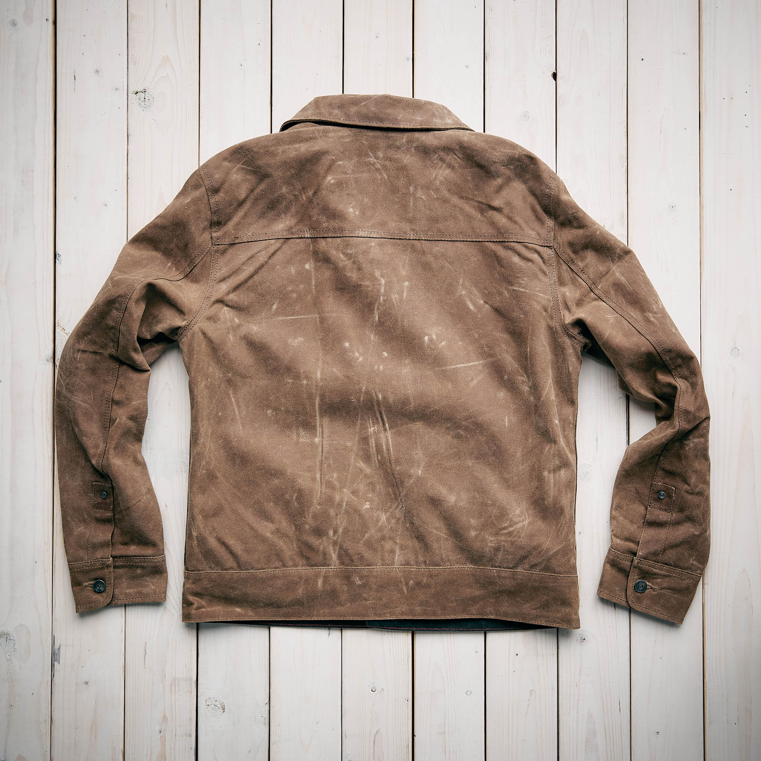 Iron & Resin - The Mechanic Oiled Canvas Jacket - Tan
