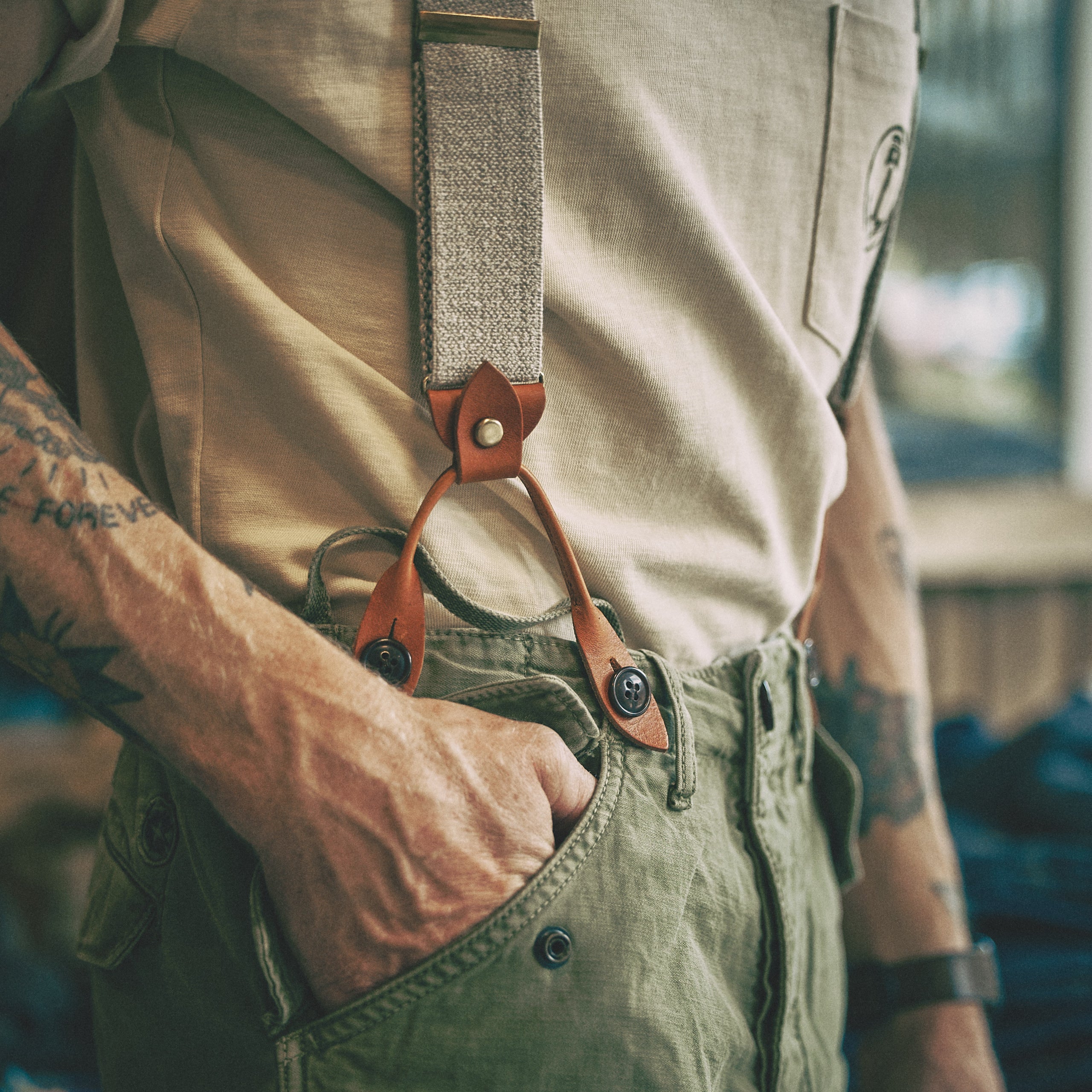 CHESAPEAKE'S - Cargo Pants M51 - Green