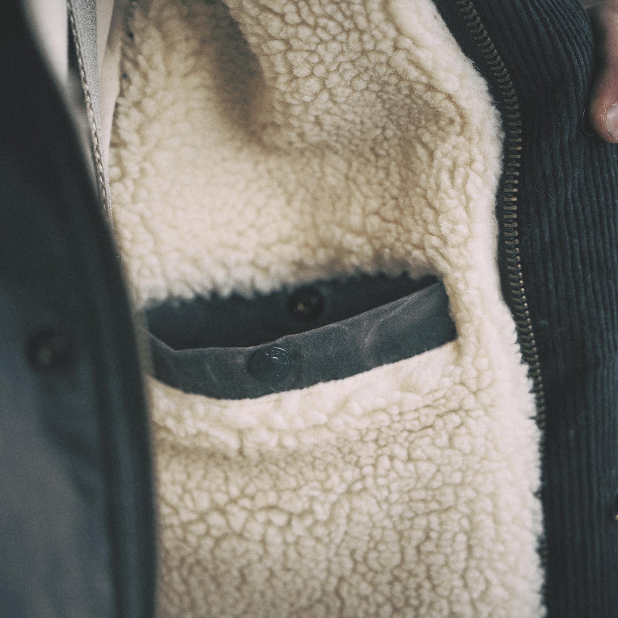Schott - Waxed Cotton Country Men's Jacket - Gray