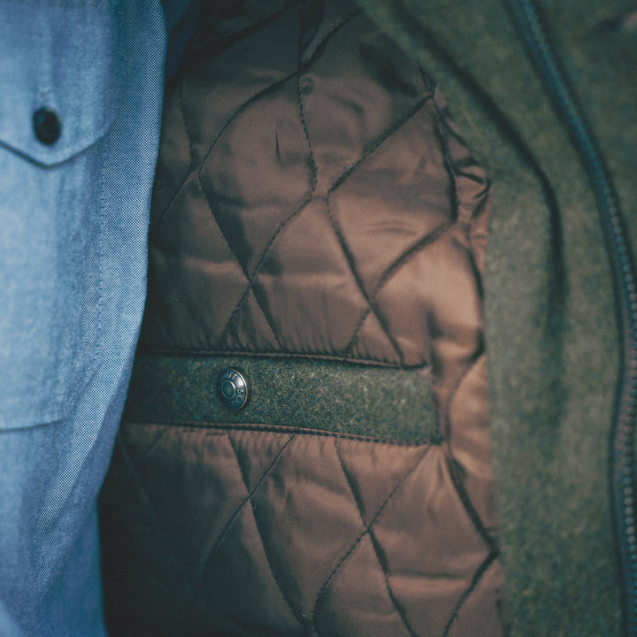 Schott - The Grandville Jacket - Green Wool