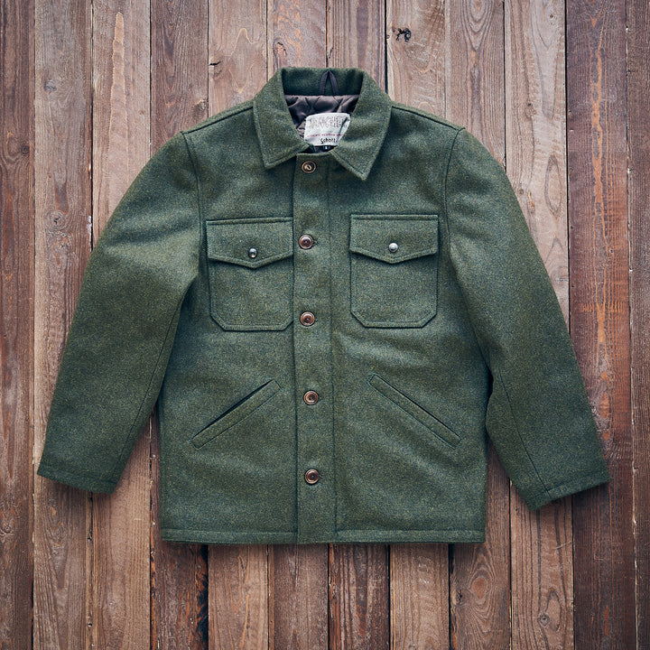 Schott - The Grandville Jacket - Green Wool