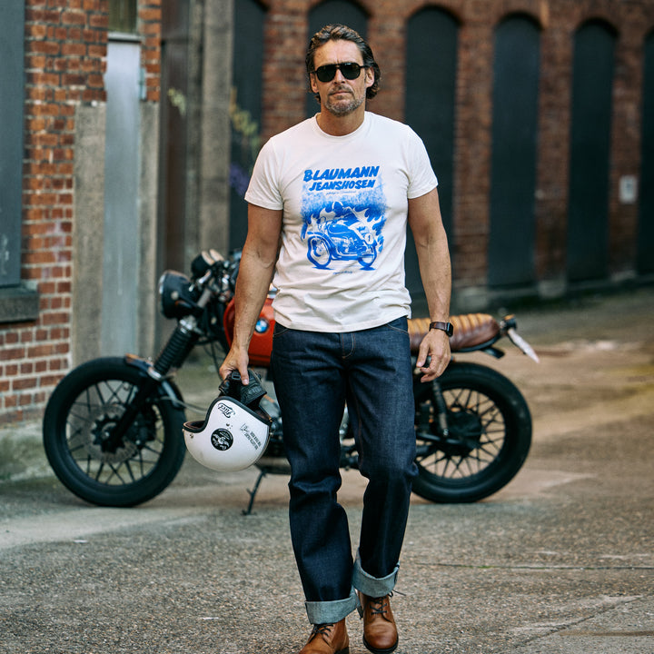 Blaumann jeans - T-shirt - Motorcycle