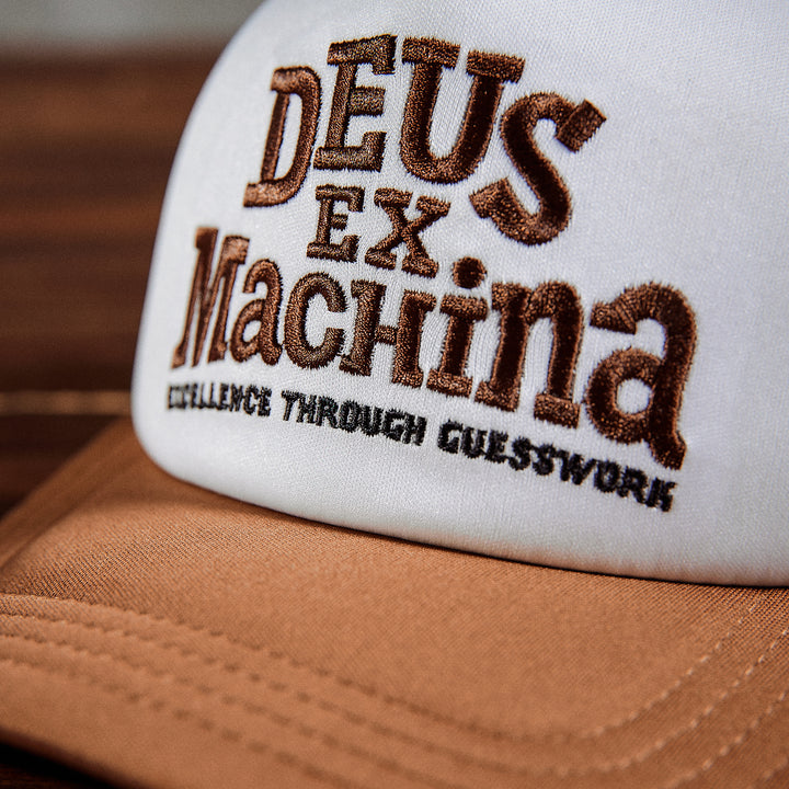 DEUS EX MACHINA - Guesswork Trucker - grøn/hvid
