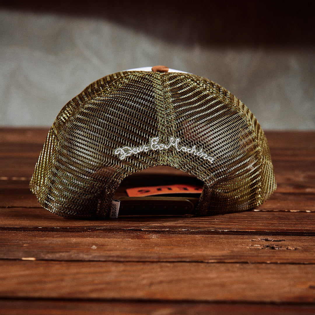 DEUS EX MACHINA - Guesswork Trucker - grøn/hvid