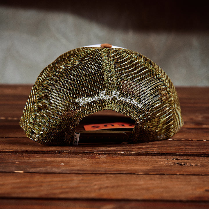 DEUS EX MACHINA - Guesswork Trucker - grøn/hvid