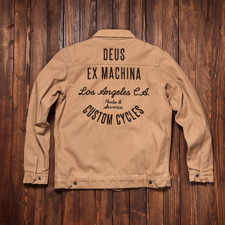 DEUS EX MACHINA - Ofr Jacket - Tobacco