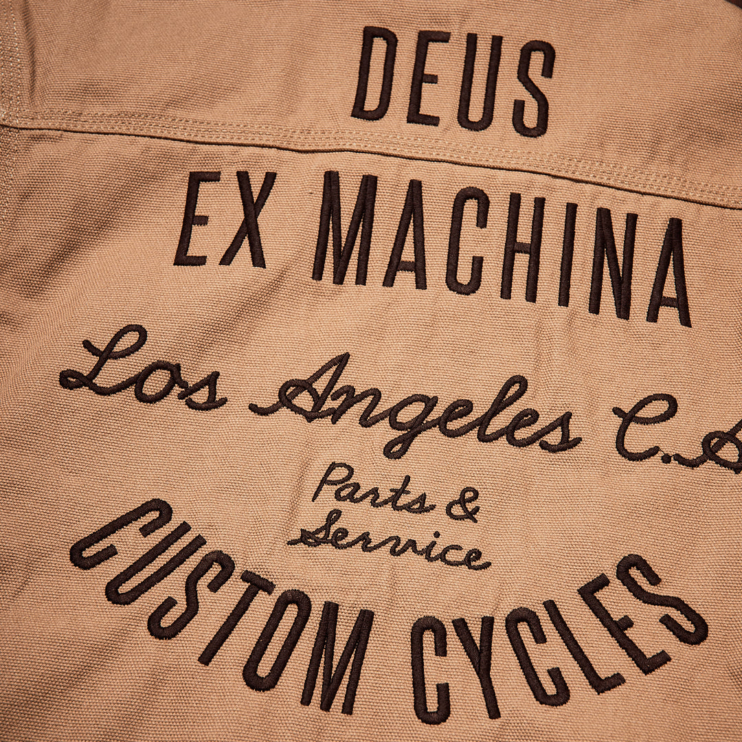 DEUS EX MACHINA - Ofr Jacket - Tobacco