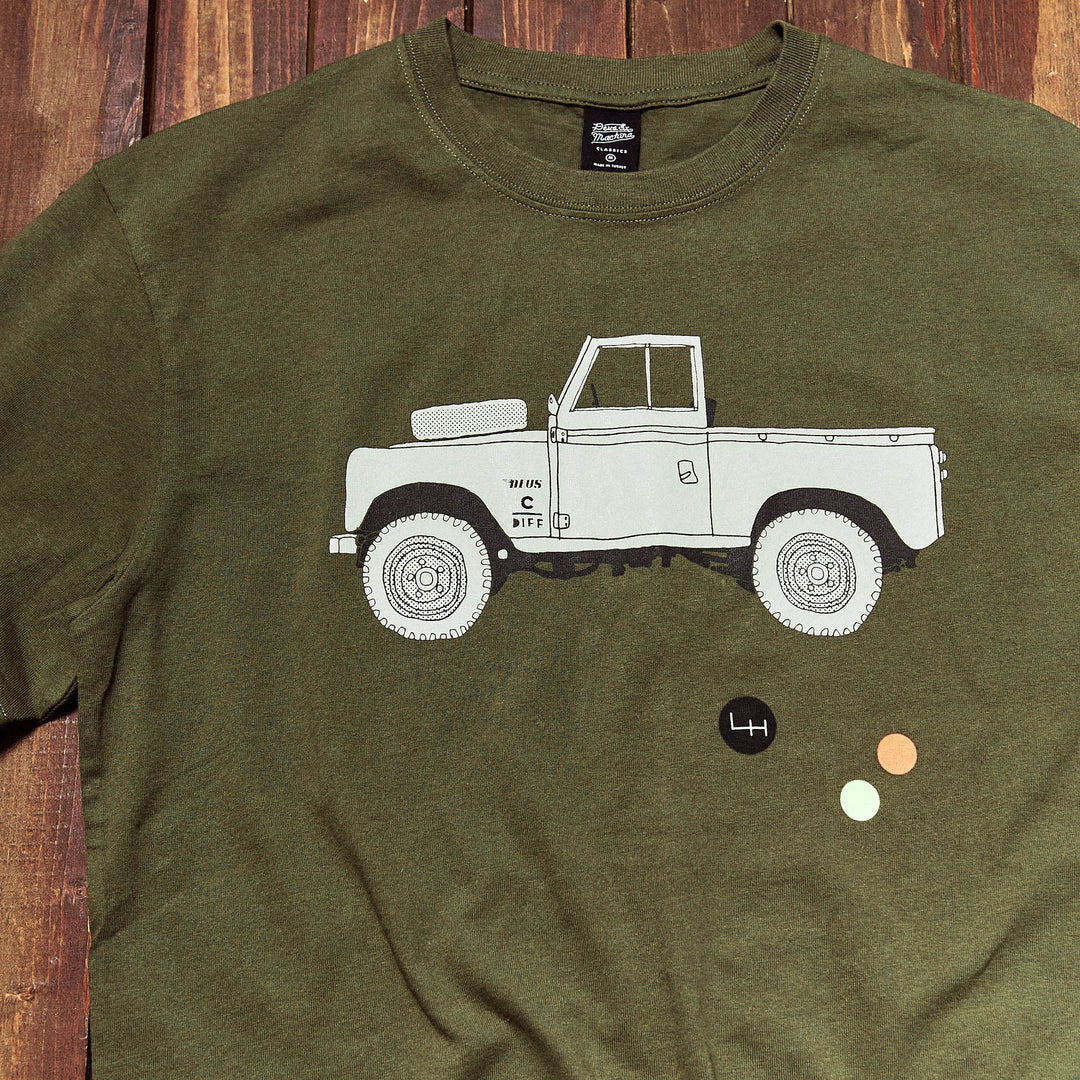 Deus Ex Machina - Landie Tee - Army Green