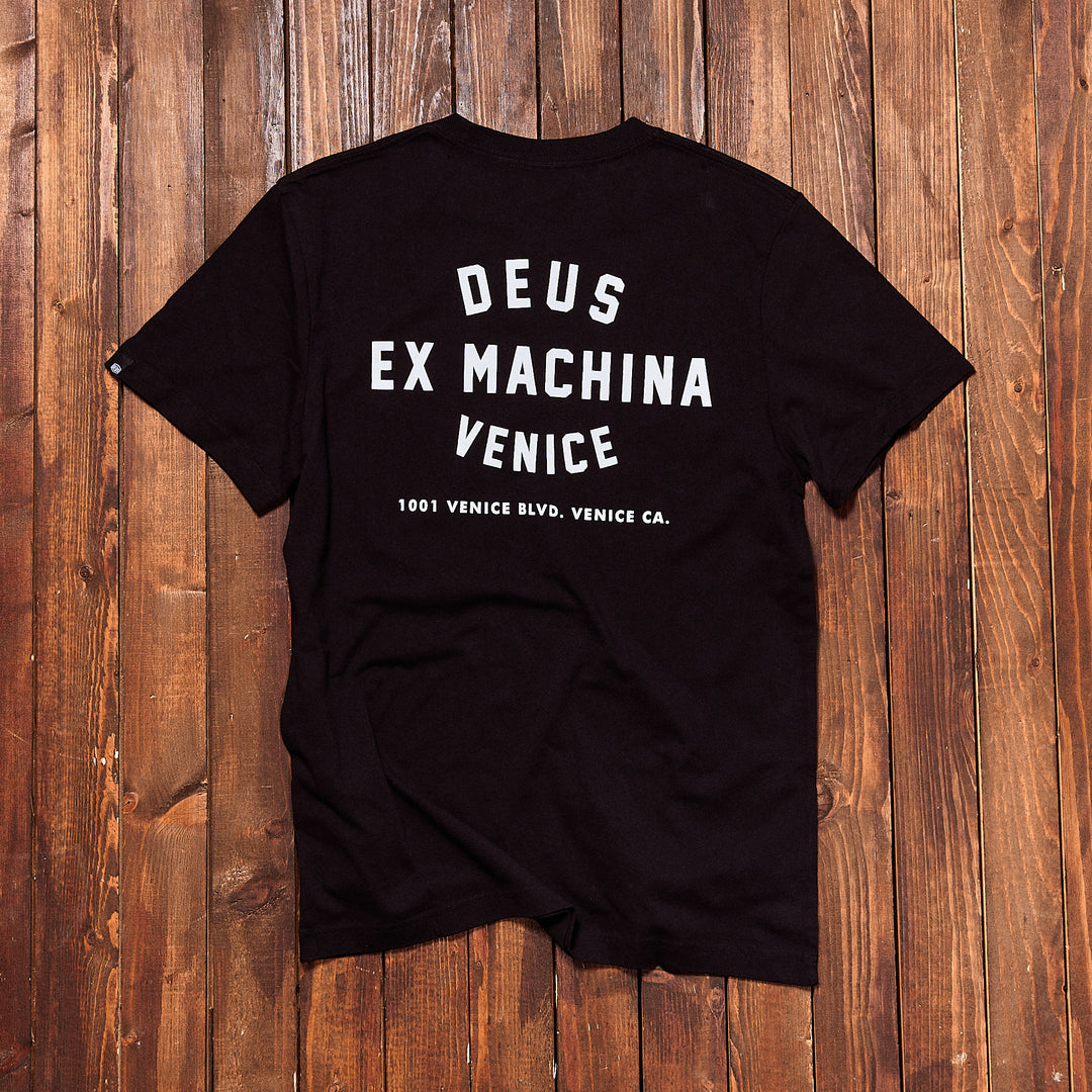 DEUS EX MACHINA - T-Shirt - Venice Skull - Sort