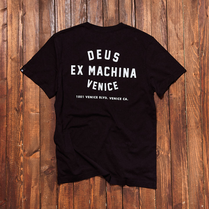 DEUS EX MACHINA - T-Shirt - Venice Skull - Black