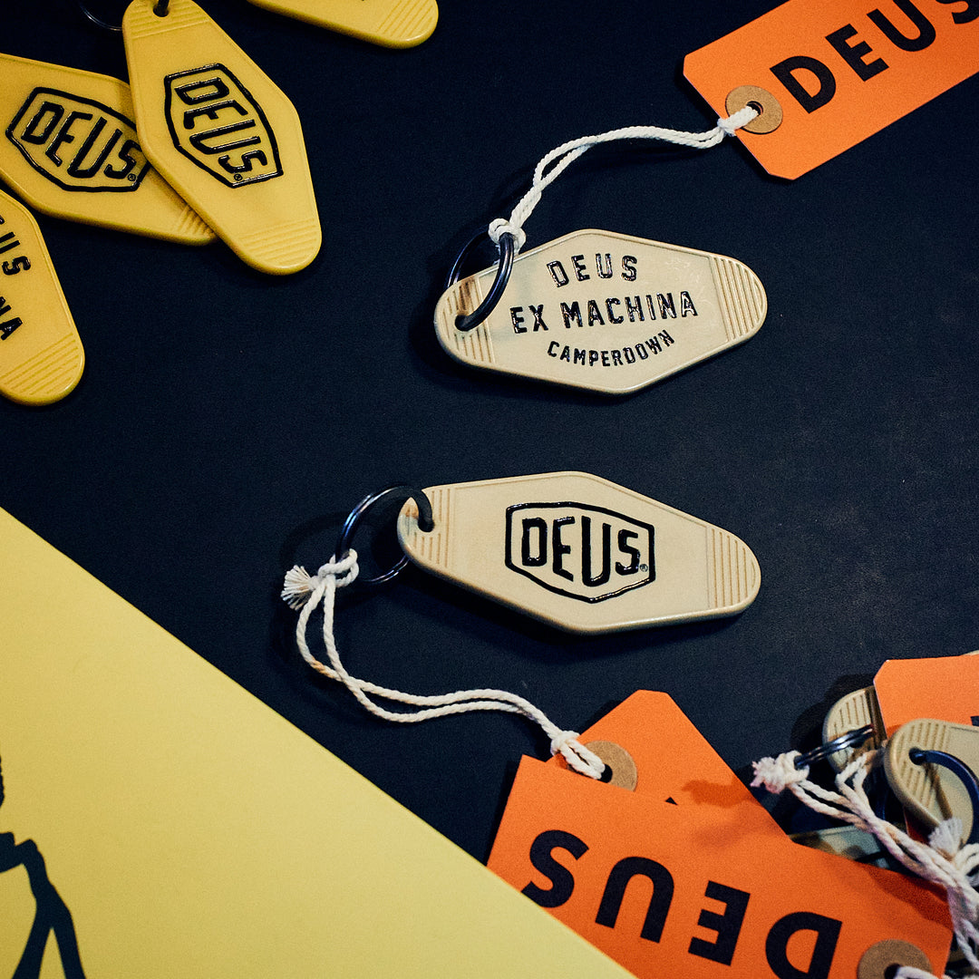 Deus Ex Machina - Motel Key Hanger Yellow/Beige