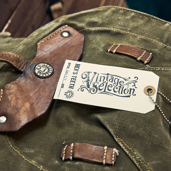 Hen's Teeths - Vintage Army Bags