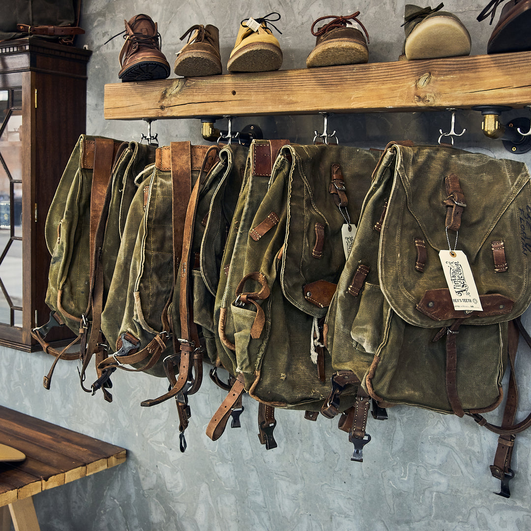 Hen's Teeths - Vintage Army Bags