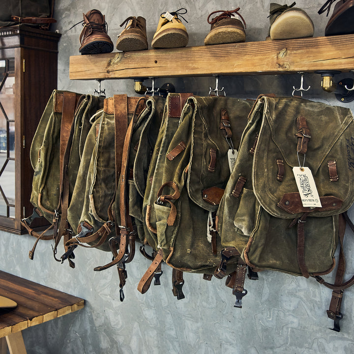 Hen's Teeths - Vintage Army Bags