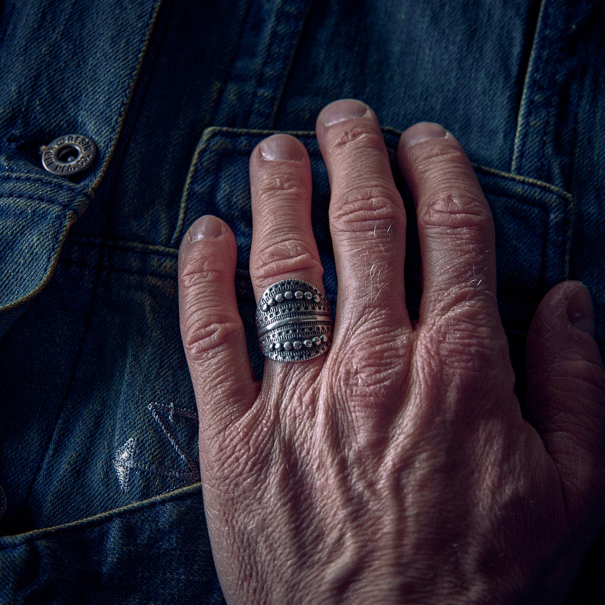Ring - Jake's SHIELD #01 - Silver