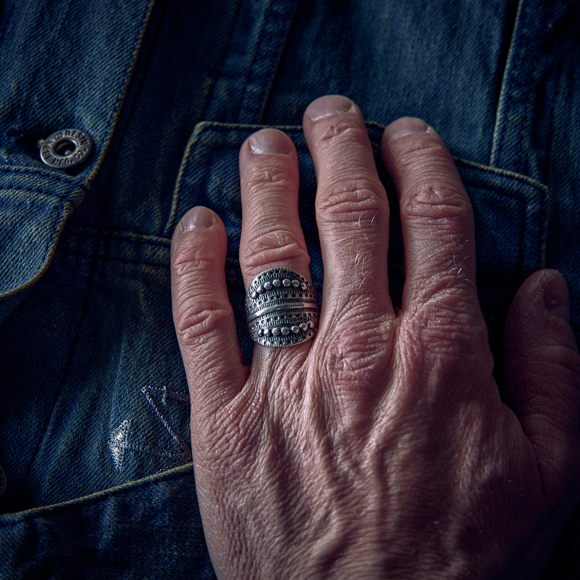 Ring - Jake's SHIELD #01 - Silver