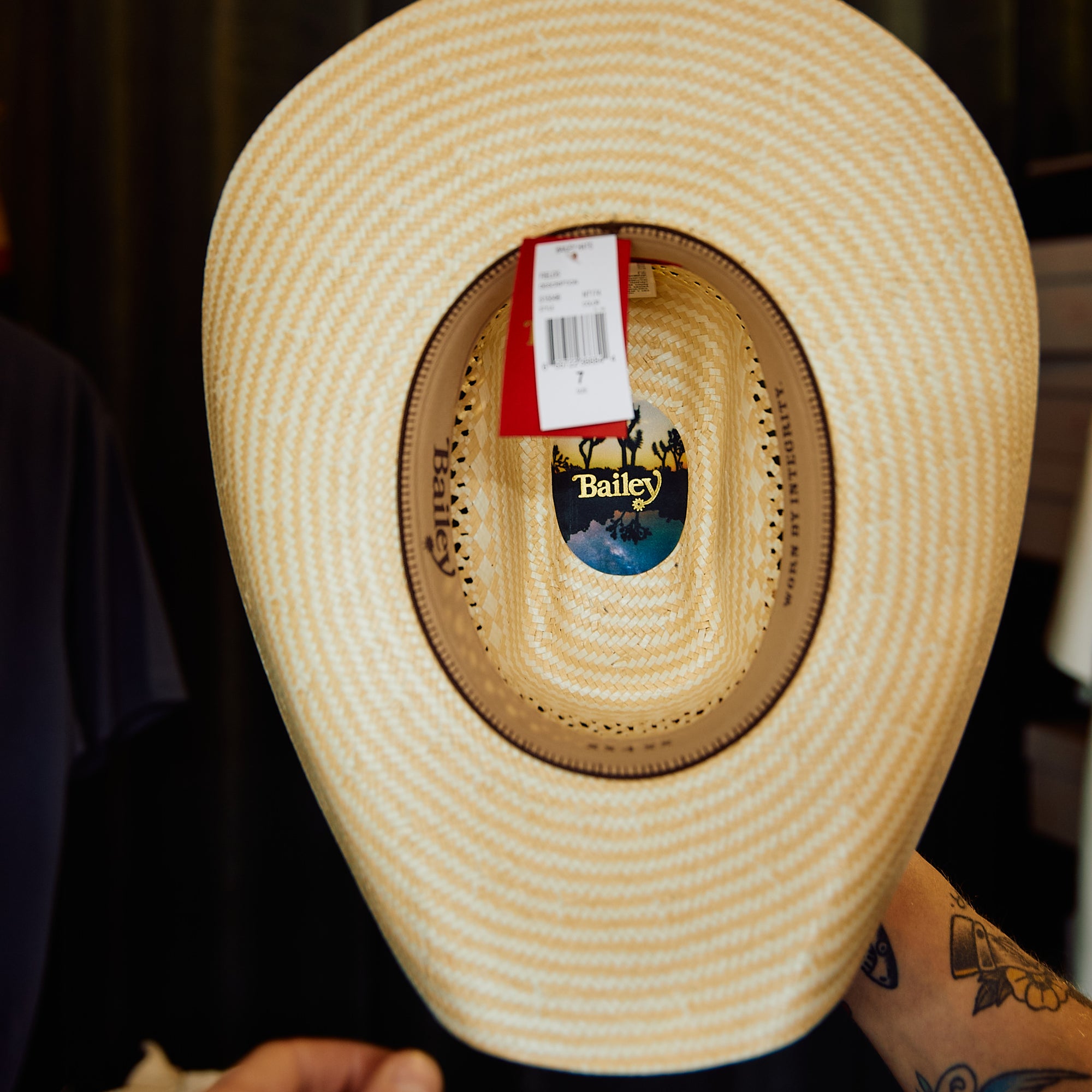 Bailey - Paper/Straw Hat - Fields 4X Western