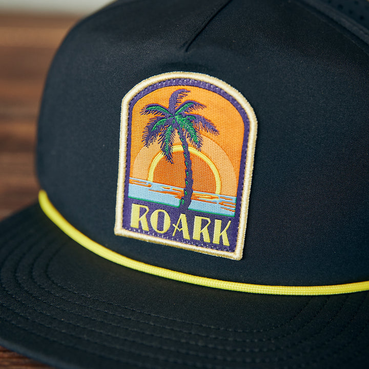 Roark - HYBRO/Palms cap - BLACK