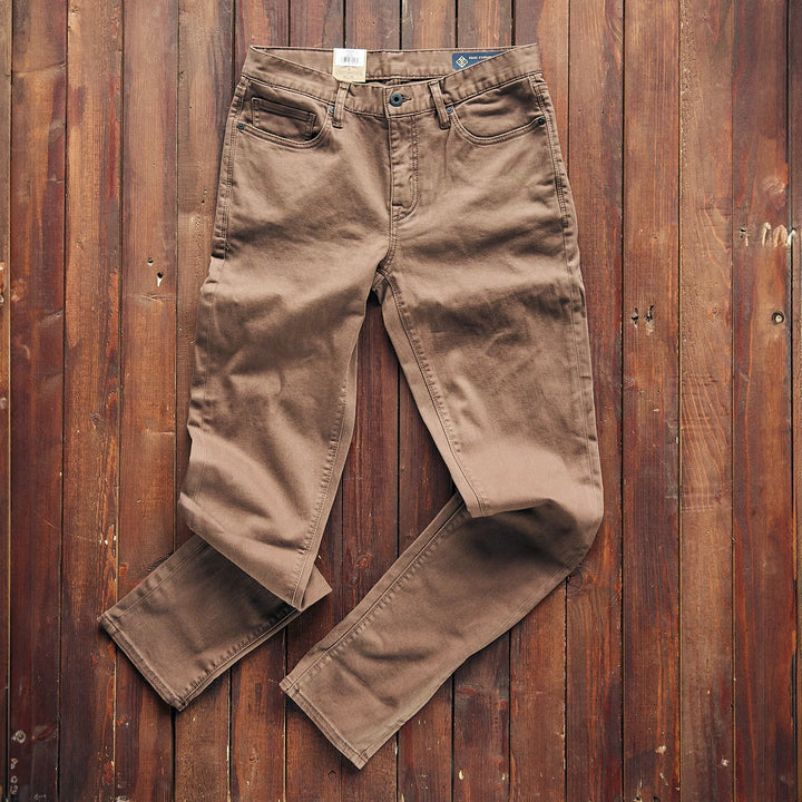 Roark - HWY 133 Slim Fit Broken Twill - Brown
