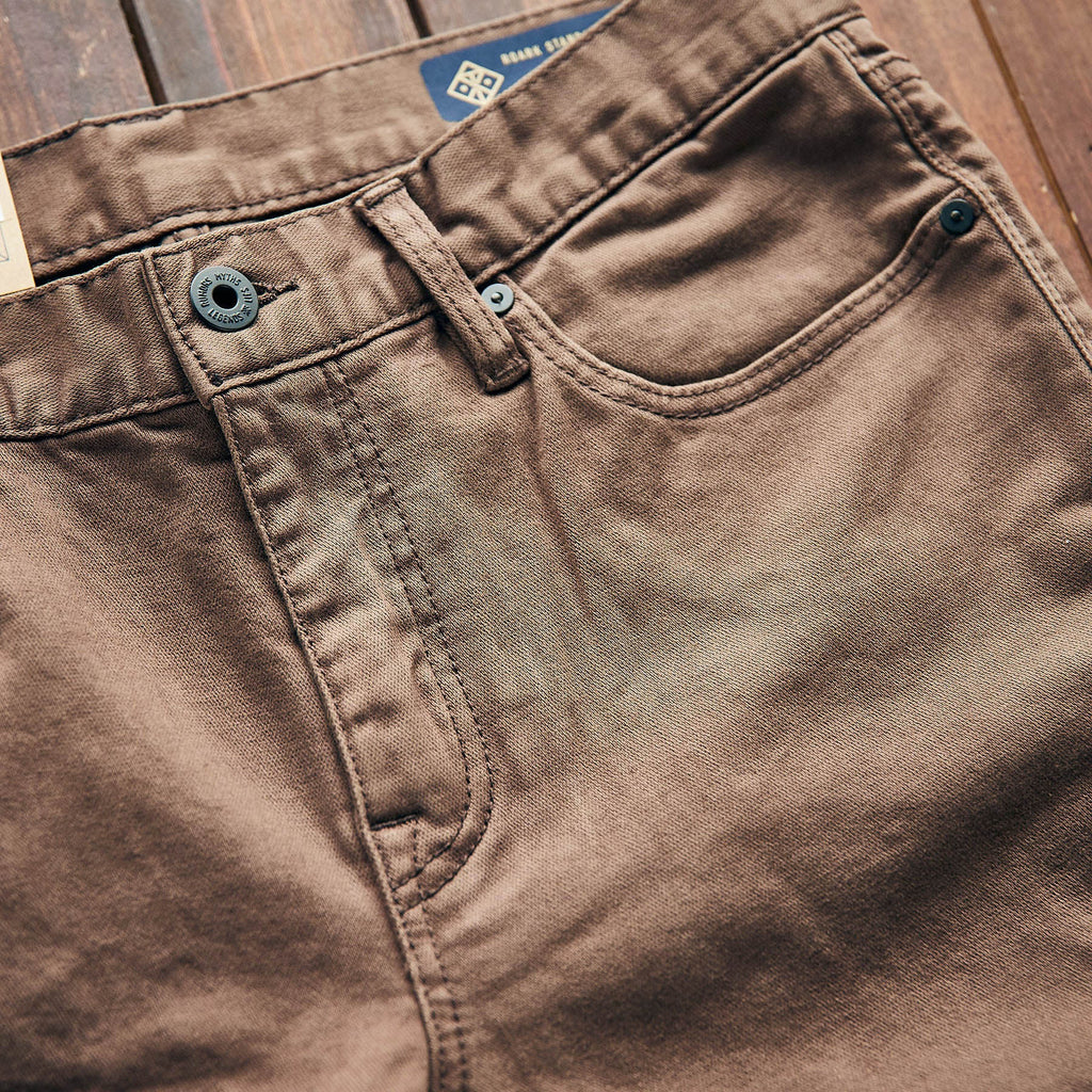 Roark - HWY 133 Slim Fit Broken Twill - Brown
