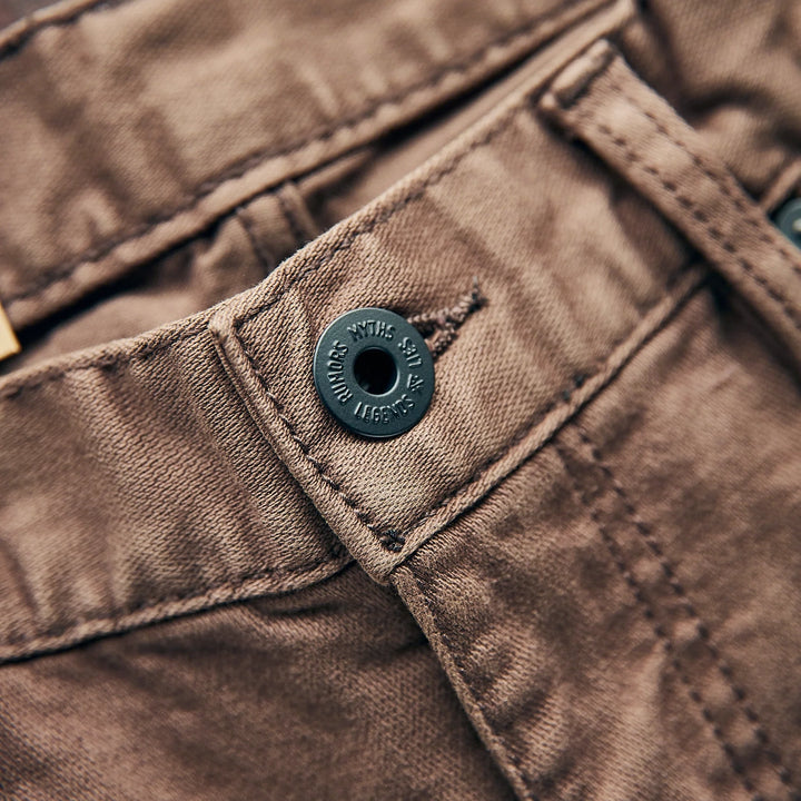 Roark - HWY 133 Slim Fit Broken Twill - Brown