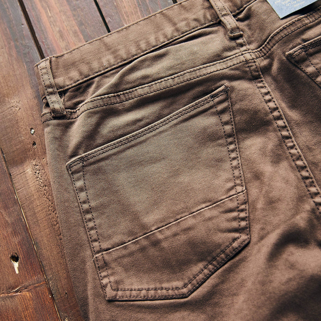 Roark - HWY 133 Slim Fit Broken Twill - Brown