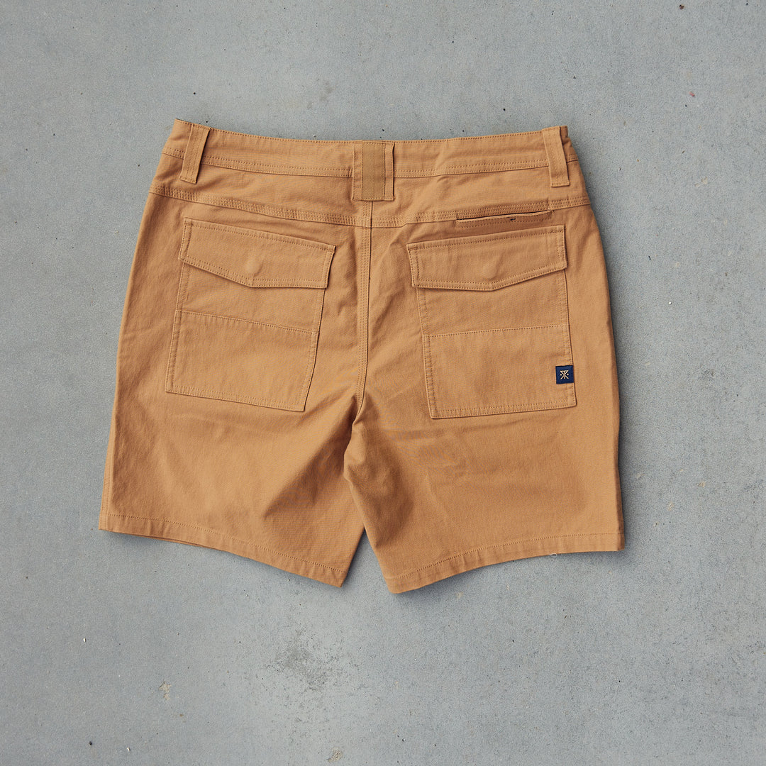 Roark - Layover Utility Shorts 18" - Lys-brun