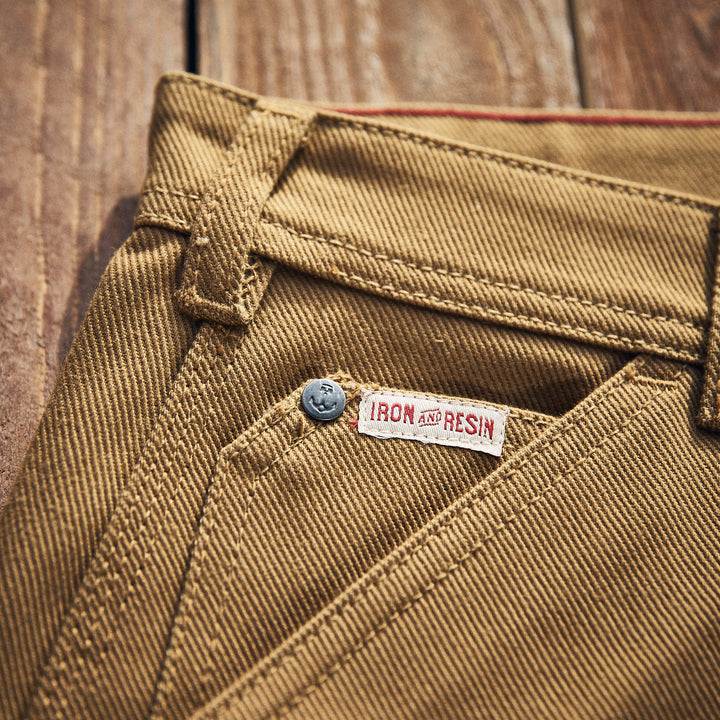 Iron & Resin - Harrison Heavy Twill Pants - Tan