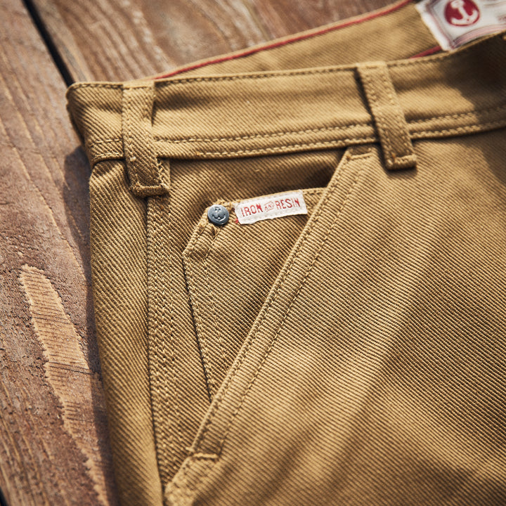 Iron & Resin - Harrison Heavy Twill Pants - Tan