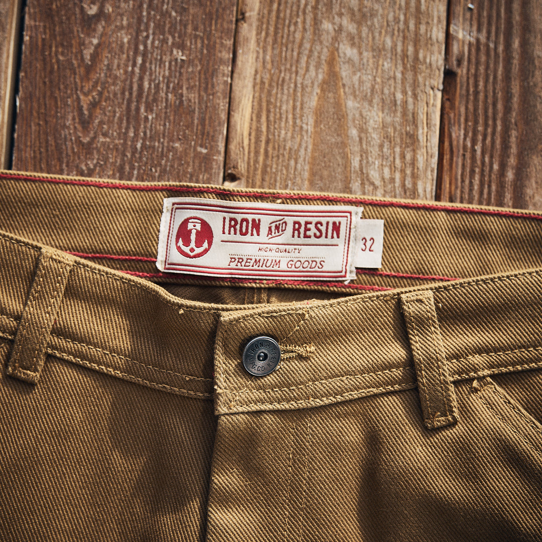 Iron & Resin - Harrison Heavy Twill Pants - Tan