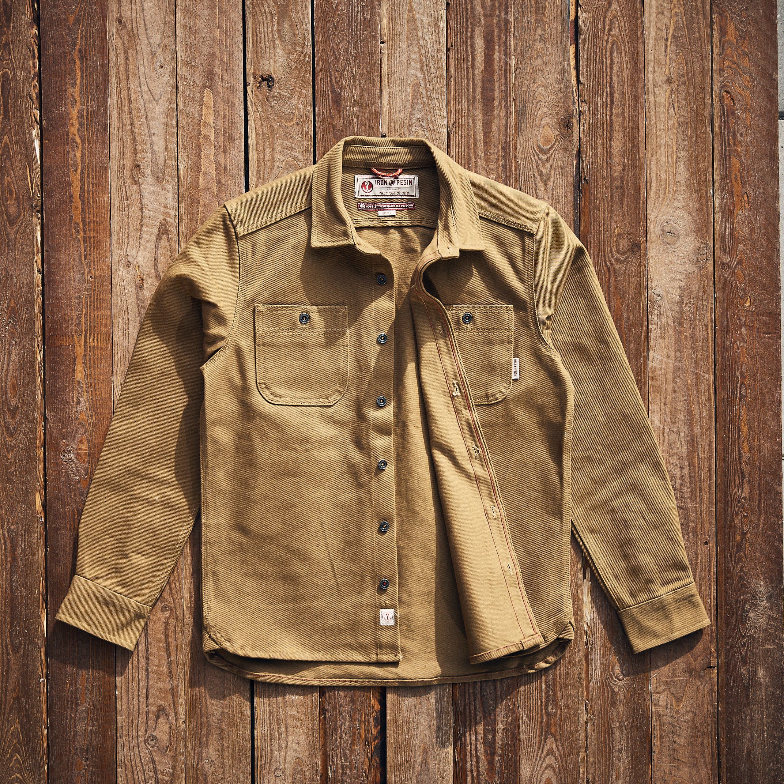 Iron & Resin - Workshop Shirt/Jacket - Tan