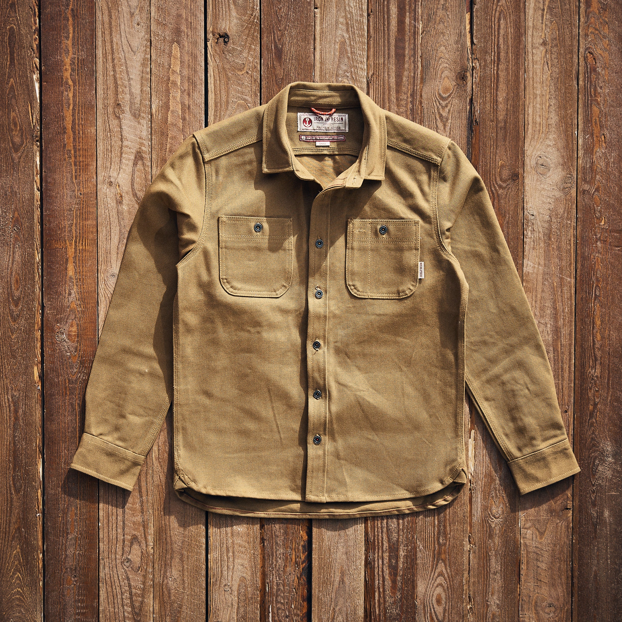 Iron & Resin - Workshop Shirt/Jacket - Tan