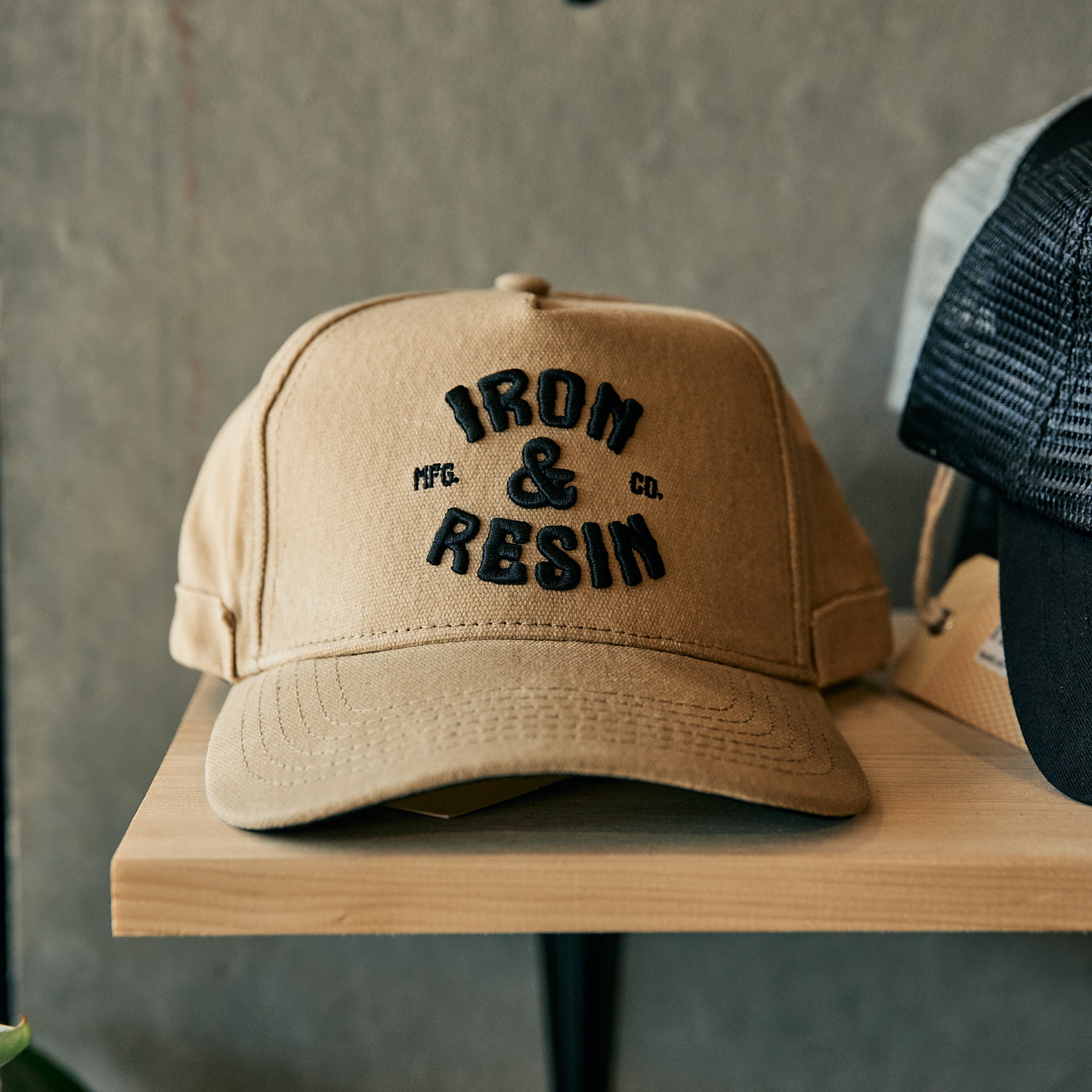 Iron & Resin - Waxed Canvas Cap - Tan