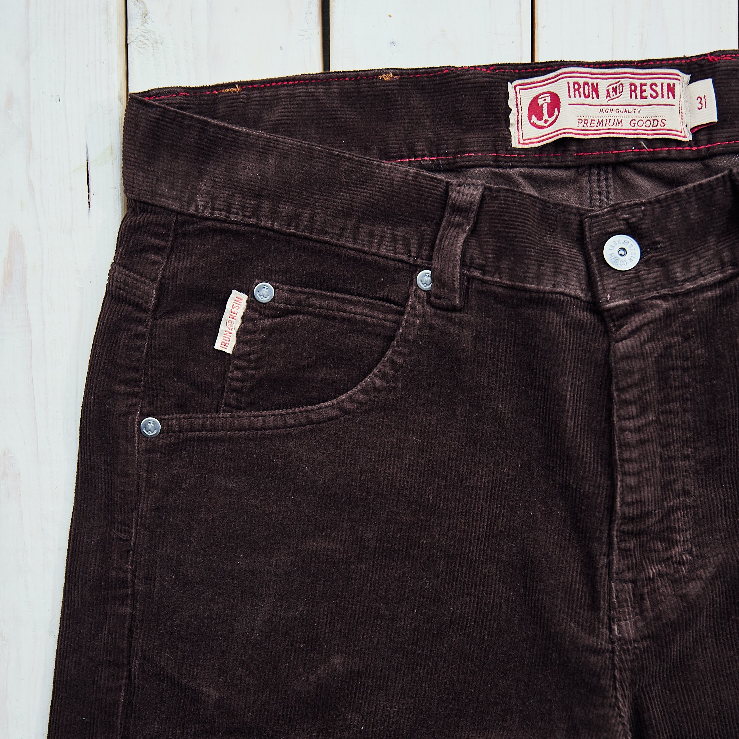 Iron & Resin - Saguaro Corduroy Pant - Brown